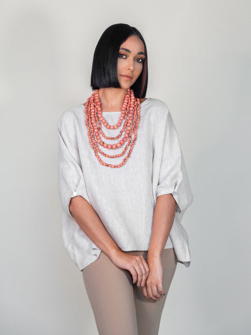 Acai Long Necklace Assorted Colors